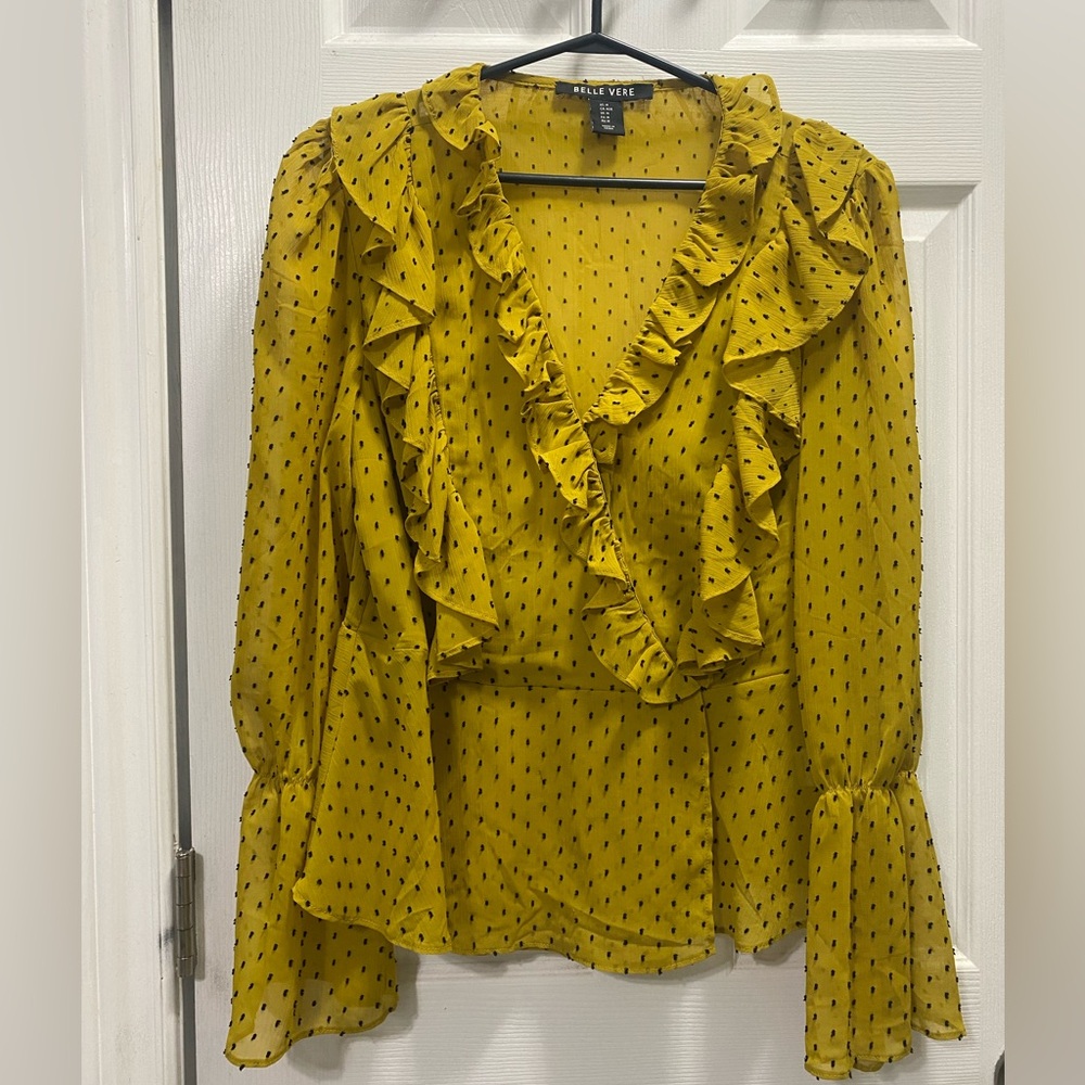 Ruffled Chiffon Blouse